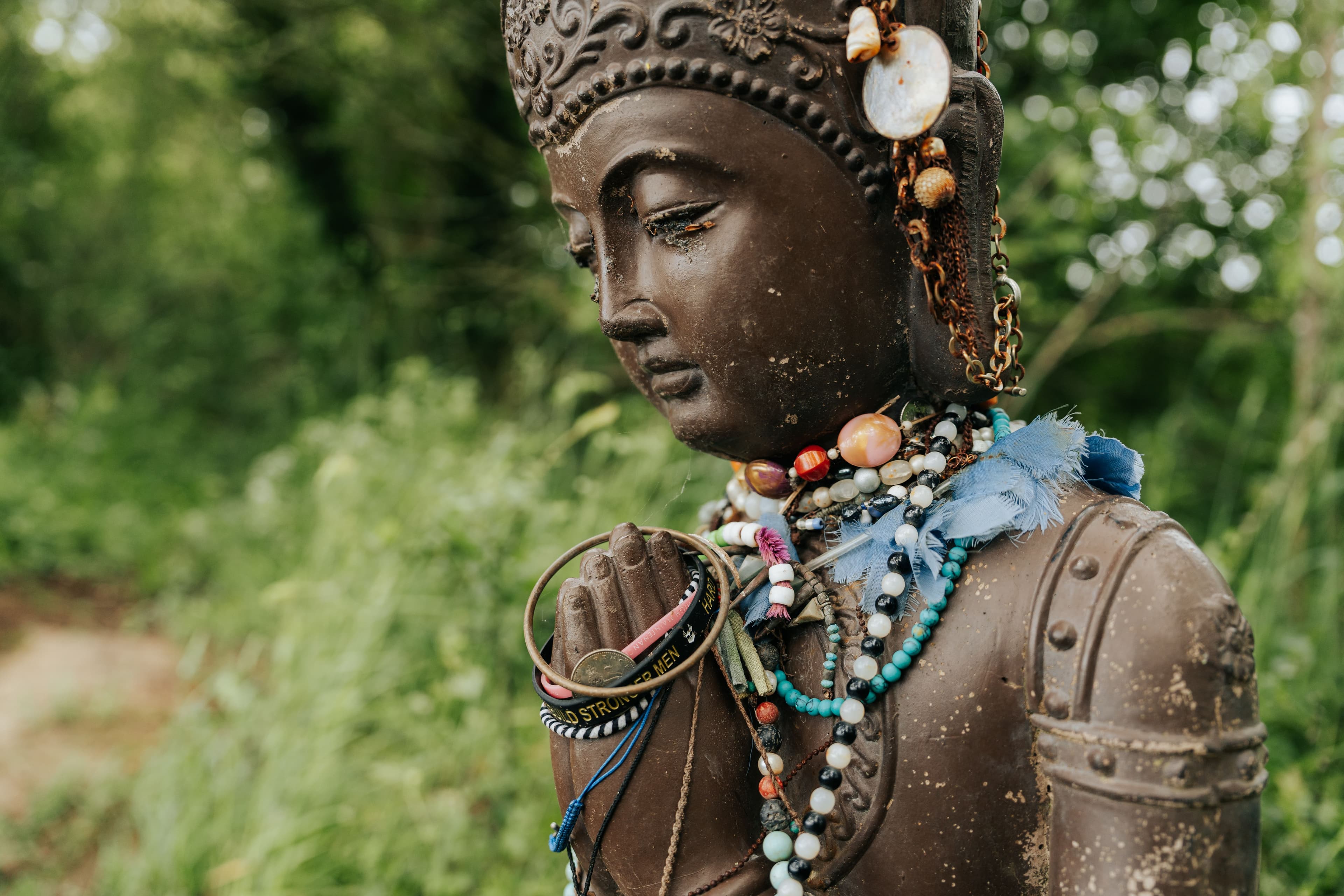 Thirsk Buddha walk at Newsham