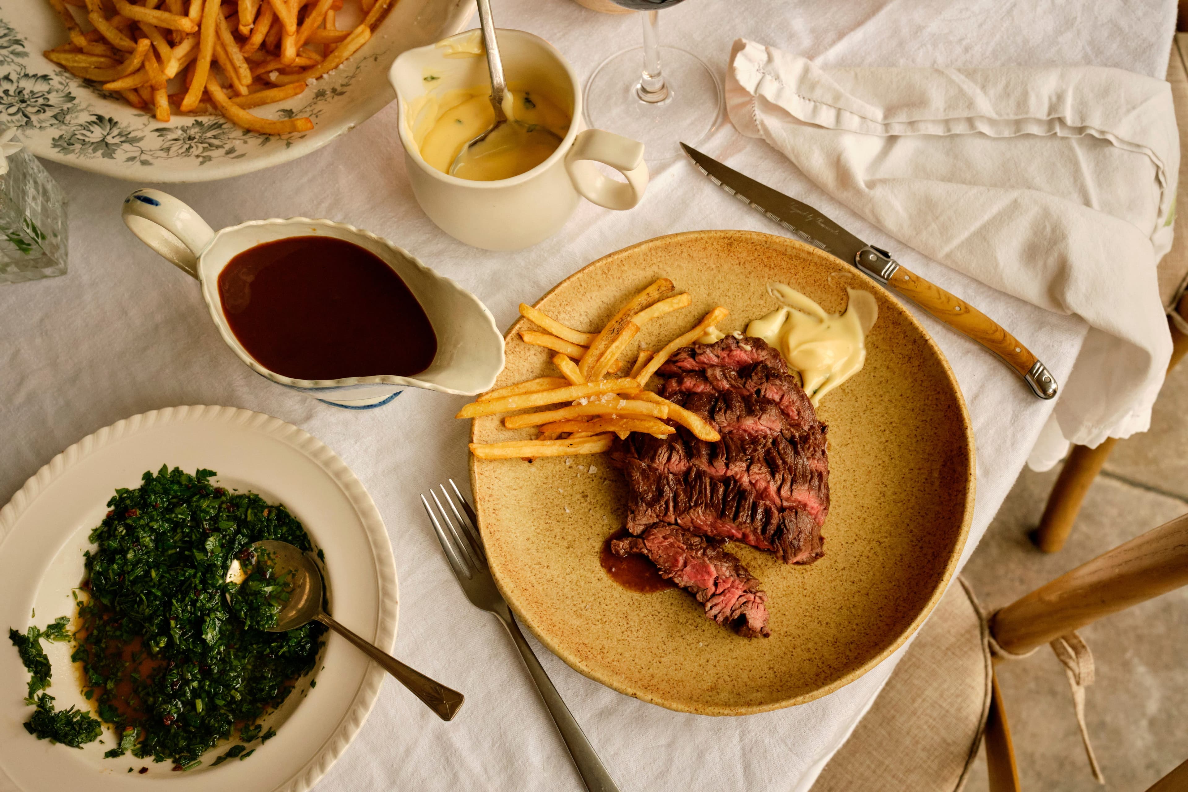 Steak & Chips night at Thirsk Lodge Barns with Peckish Kitchen